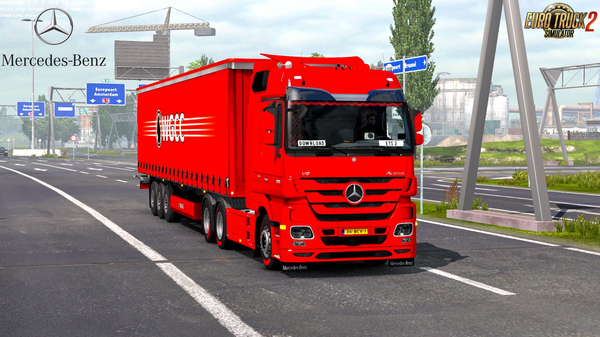 Mercedes Actros MP3 Reworked v2.1 by Schumi (1.30.x)