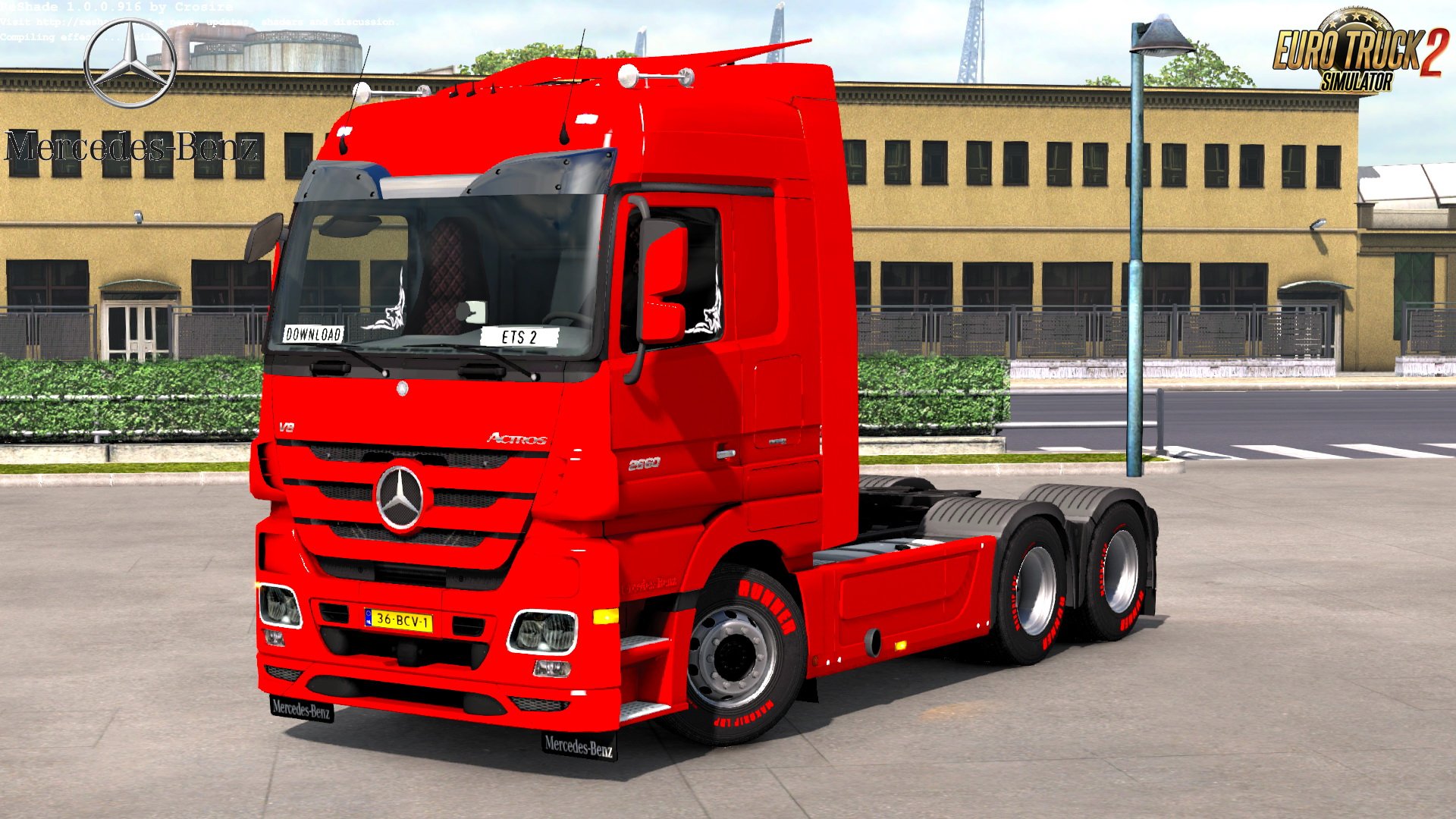Mercedes Actros MP3 Reworked v2.5 by Schumi (1.32)