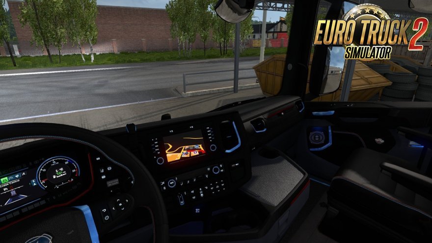 RedBlue interior for Scania S Next Gen