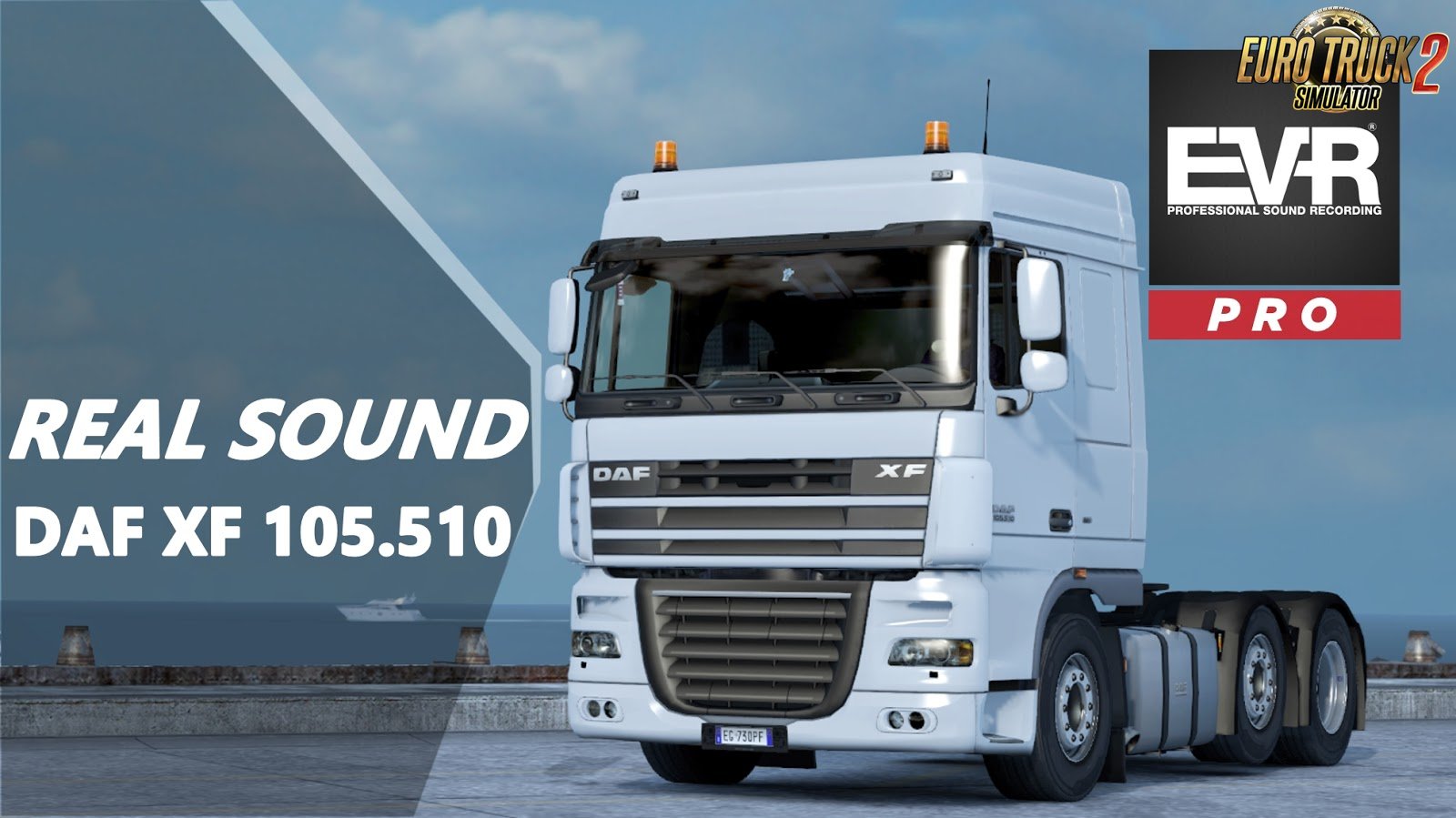 Real sound DAF XF 105.510 v1.5 Engine Voice Records