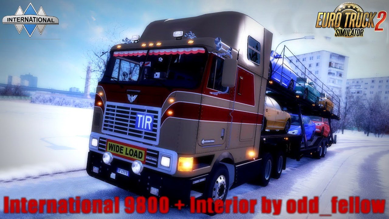 International 9800 Eagle + Interior v1.0.1 by Odd_fellow (1.30.x)