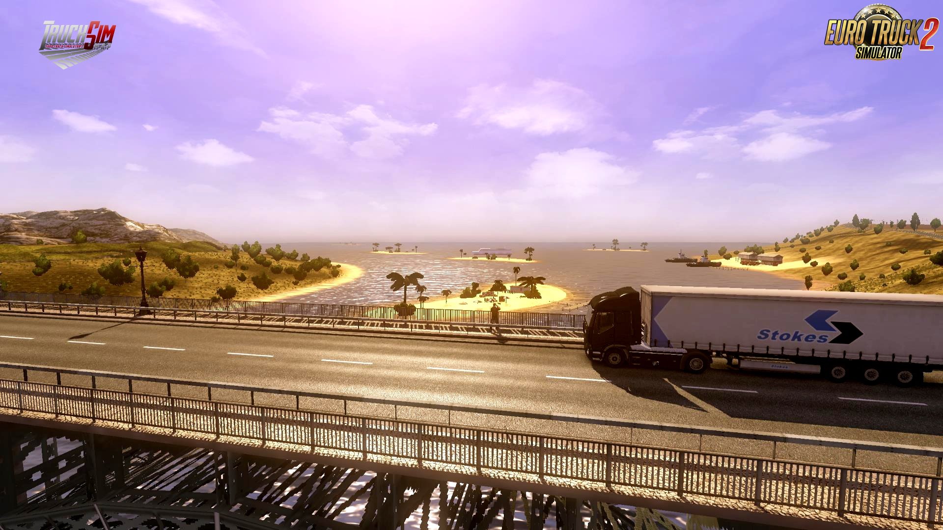 TruckSim - Map 1.34 for Ets2