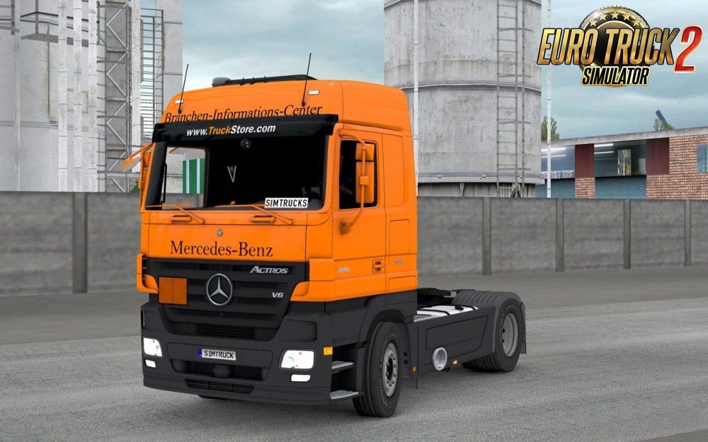 Mercedes Actros MPII v1.0 for Ets2