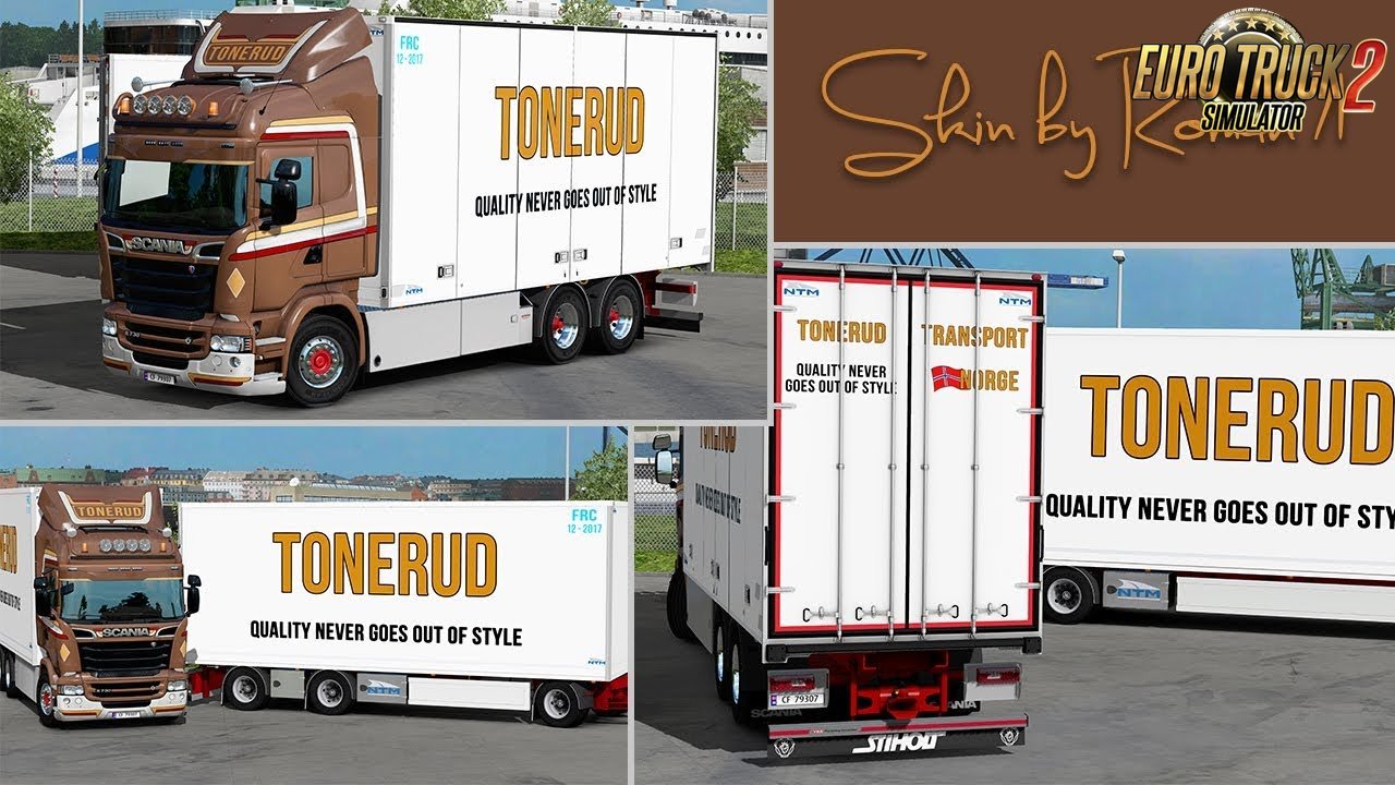 Scania RJL NTM Tonerud Skin v1.0 by Roman71 (1.30.x)