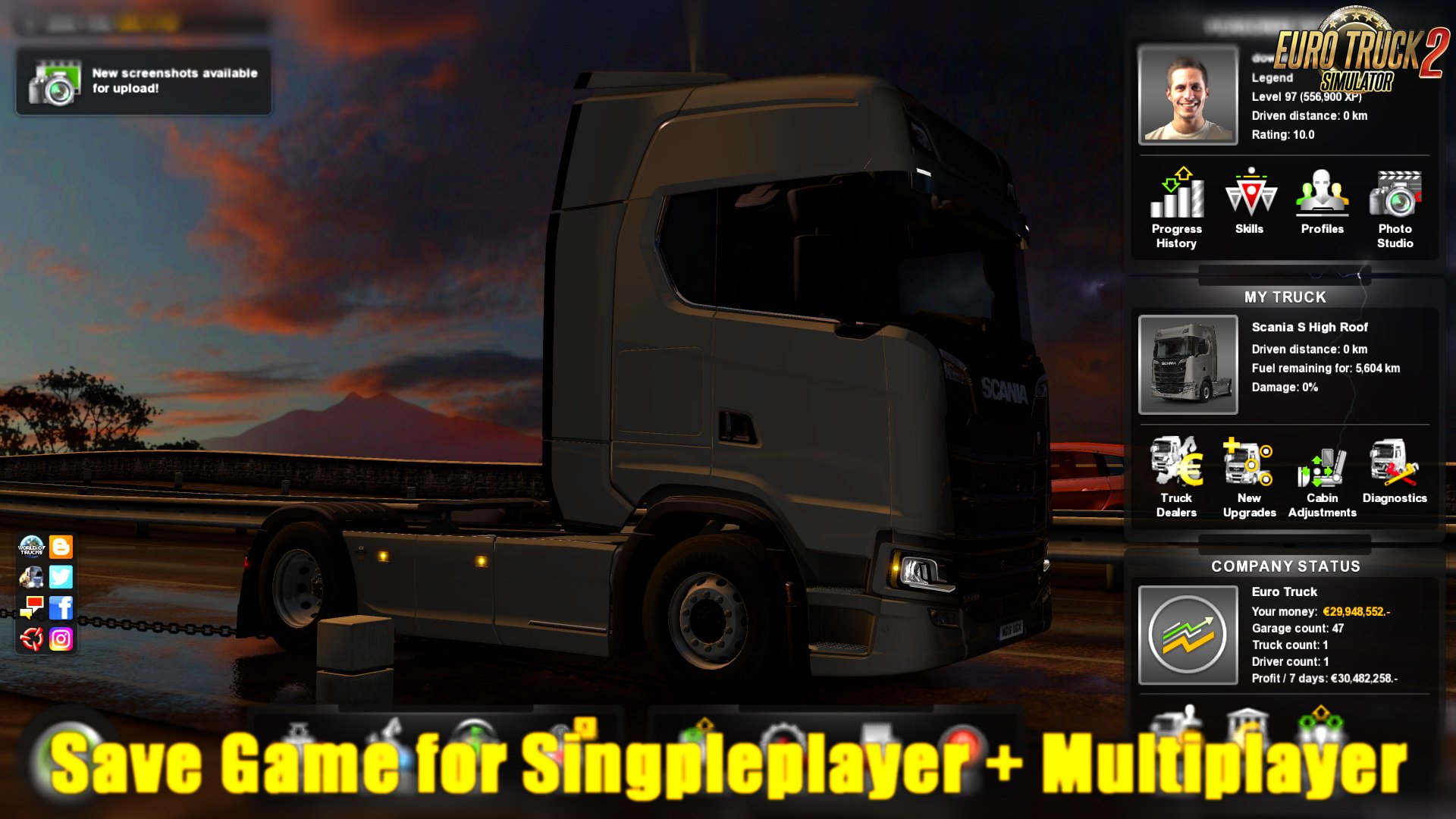 Save Game for Singleplayer + Multiplayer v1.0 (1.30.x)