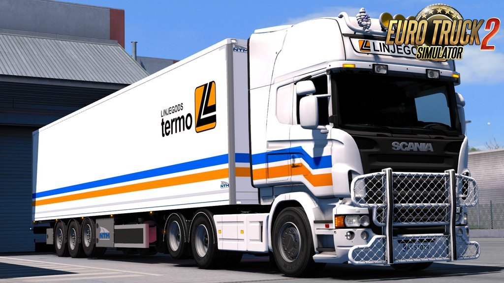 Linjegods Skin Pack - RJL Scanias / Kast NTM Addon v1.0 (1.30.x)