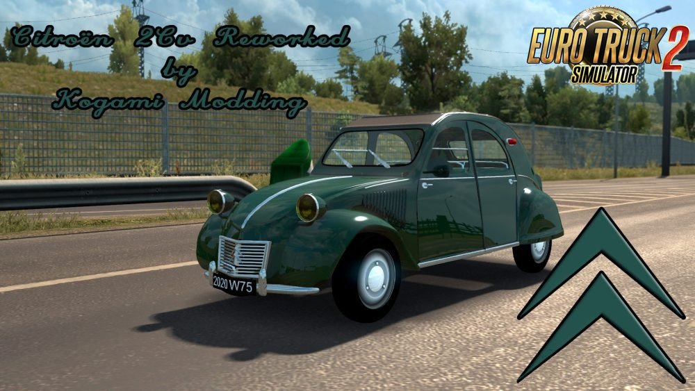 Citroën 2Cv Reworked v3.0 in Ai Traffic