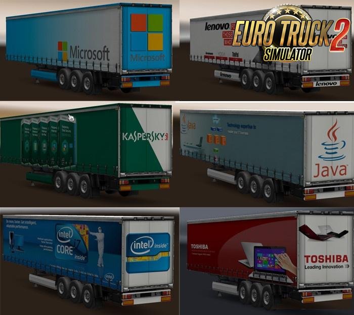 Technology Companies Trailer Pack Skins