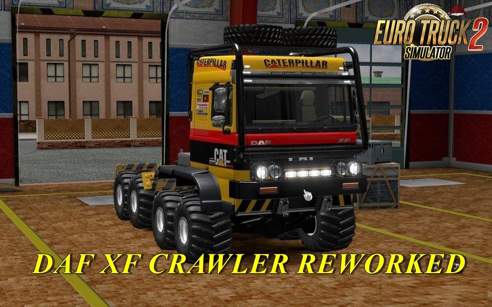 DAF XF Crawler Reworked v1.2.2 for Ets2