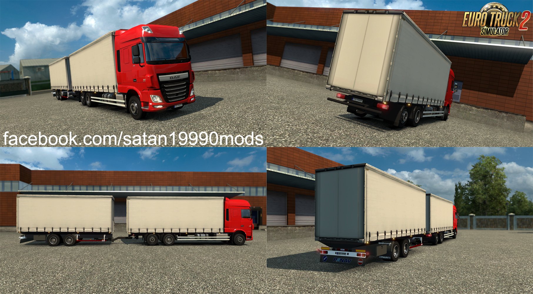 DAF XF EURO 6 Tandem v1.1 by satan19990