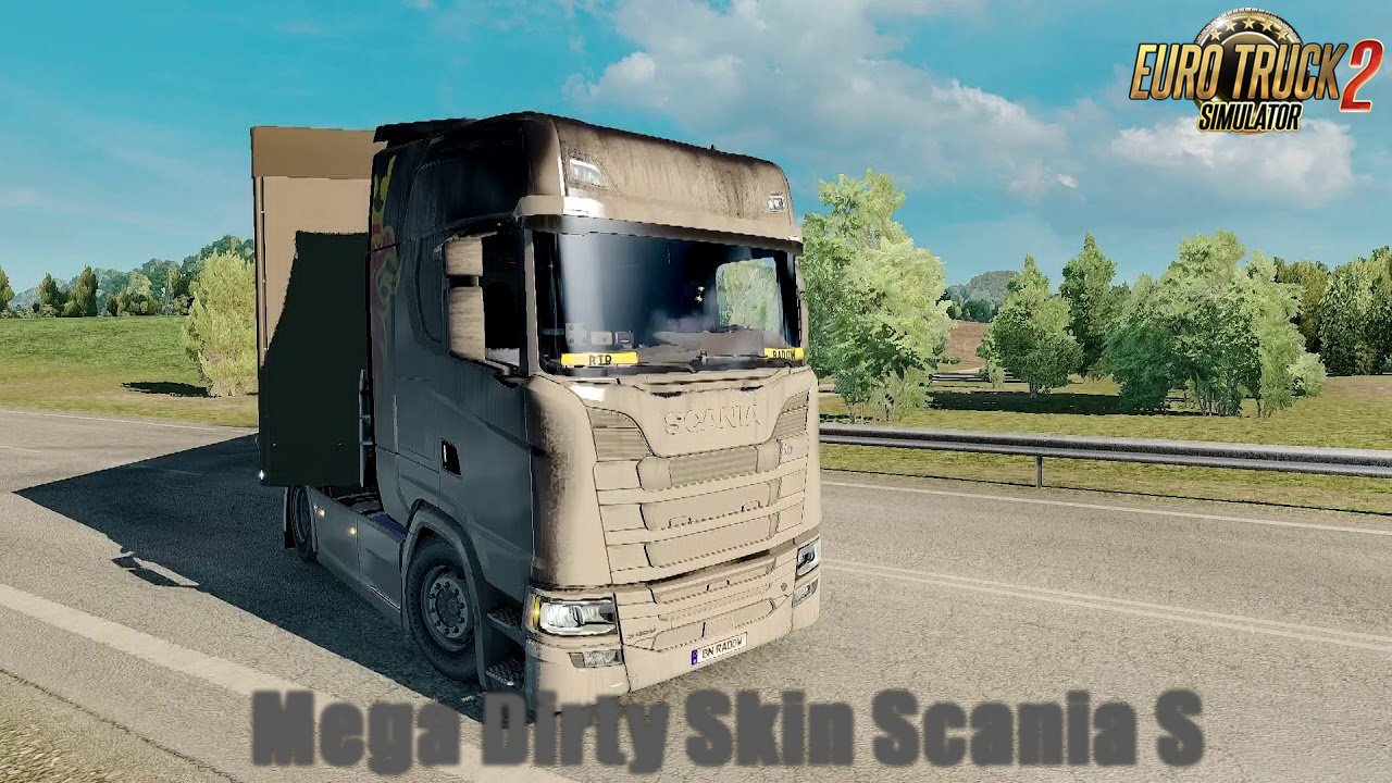 Mega Dirty Skin Scania S v1.0 (1.30.x)