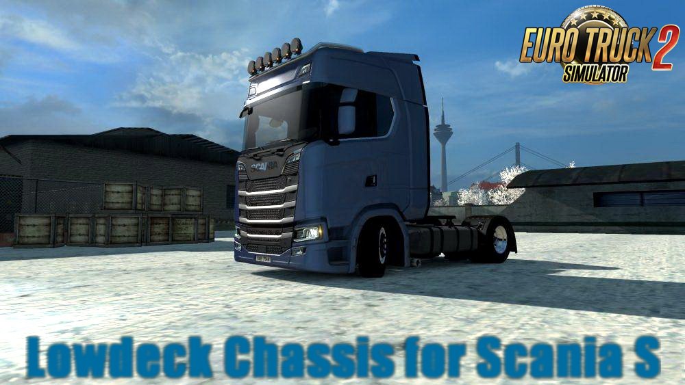 Lowdeck Chassis for Scania S v1.0 by M4RTAS (1.30.x)