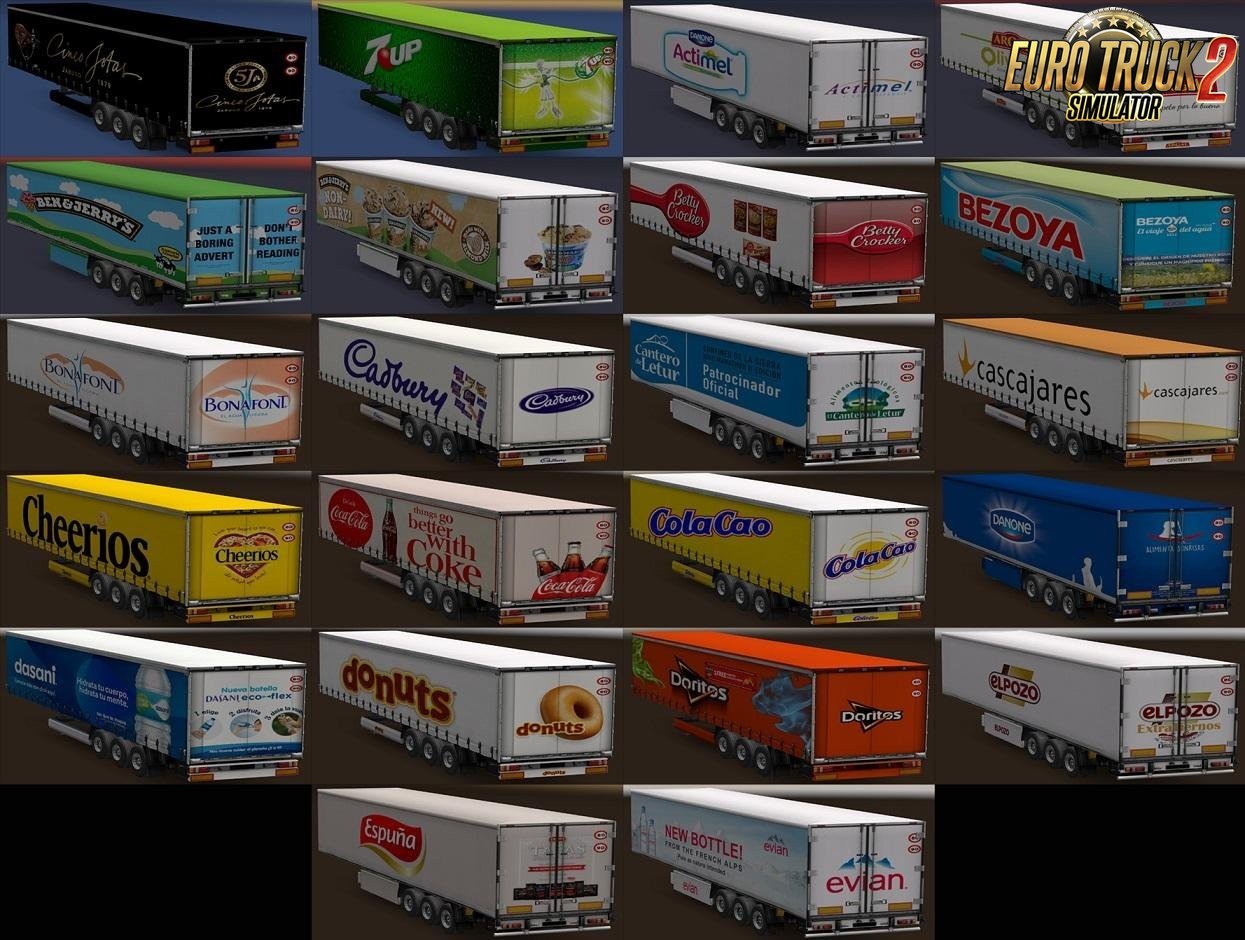 Trailers of Food Products by Maryjm