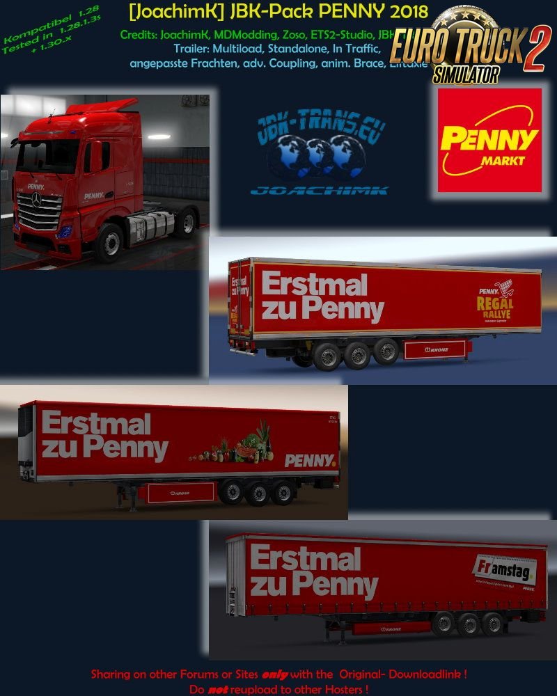 JBK-Pack Penny Markt for Ets2