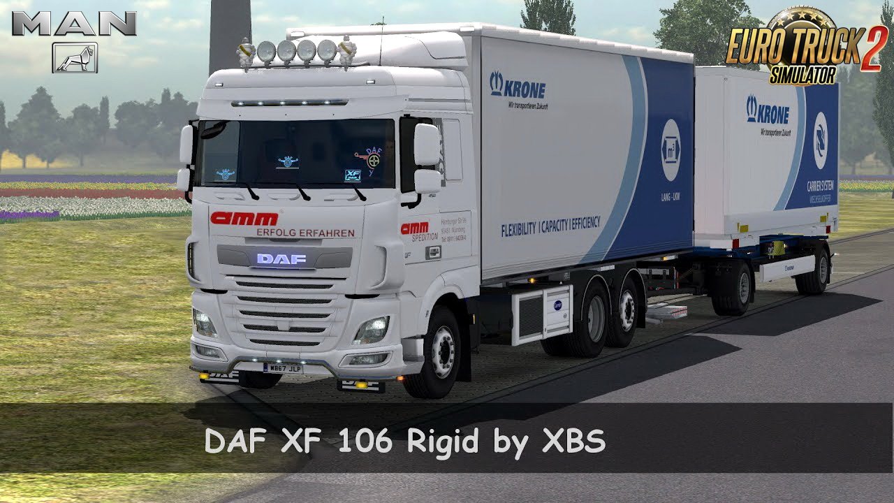 DAF XF 106 Rigid v1.2 by XBS (1.30.x)