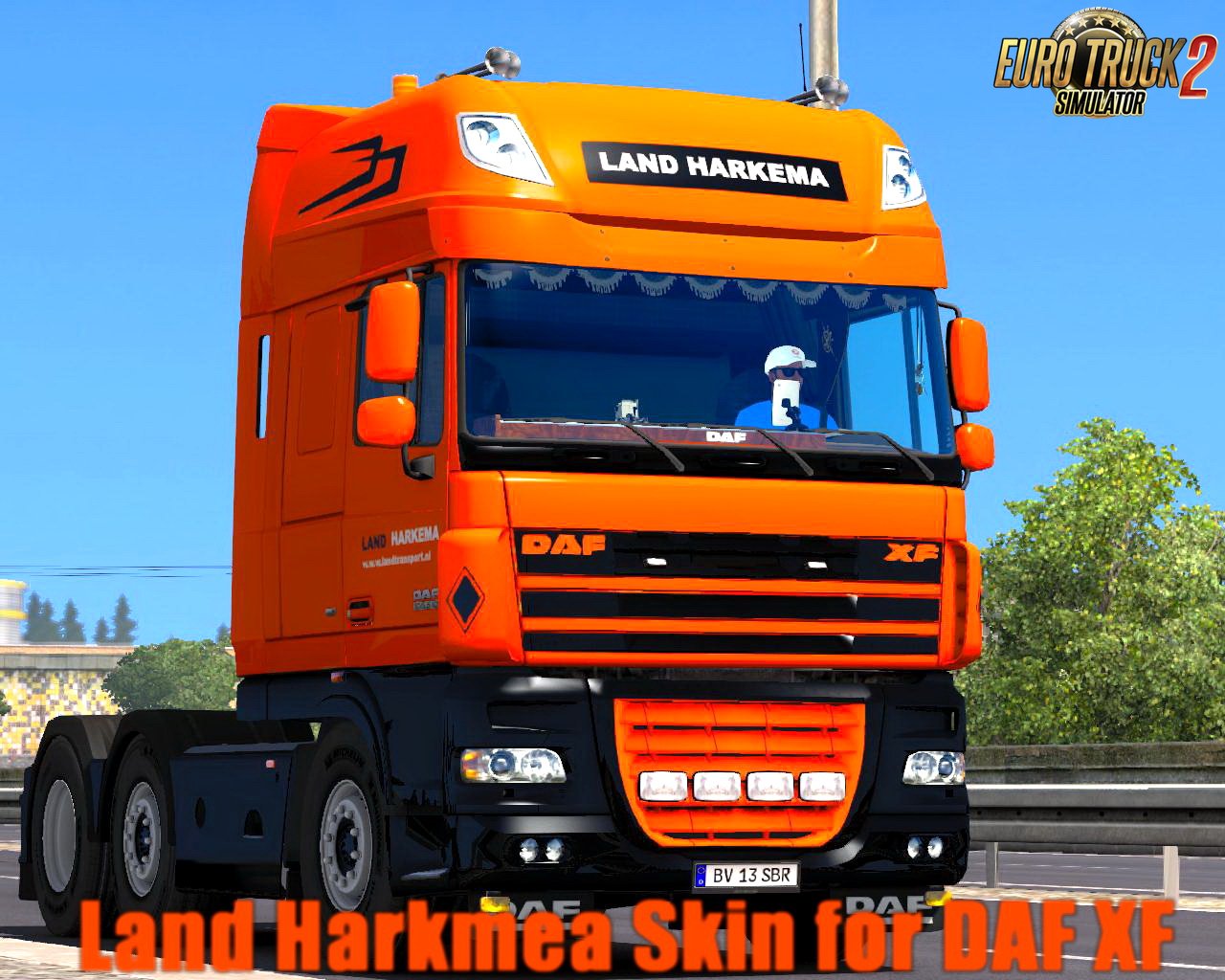 Land Harkmea Skin for DAF XF v2.0 by SombraSS (1.30.x)