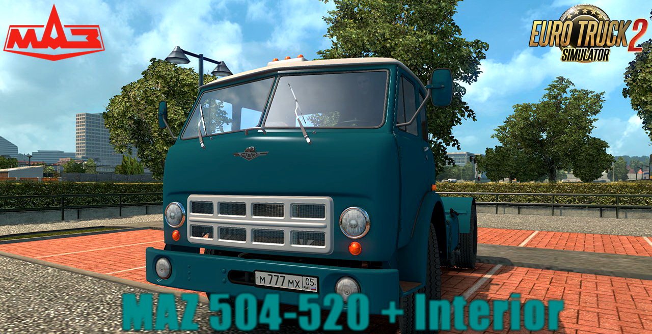 MAZ 504-520 + Interior v4.0 (1.30.x)