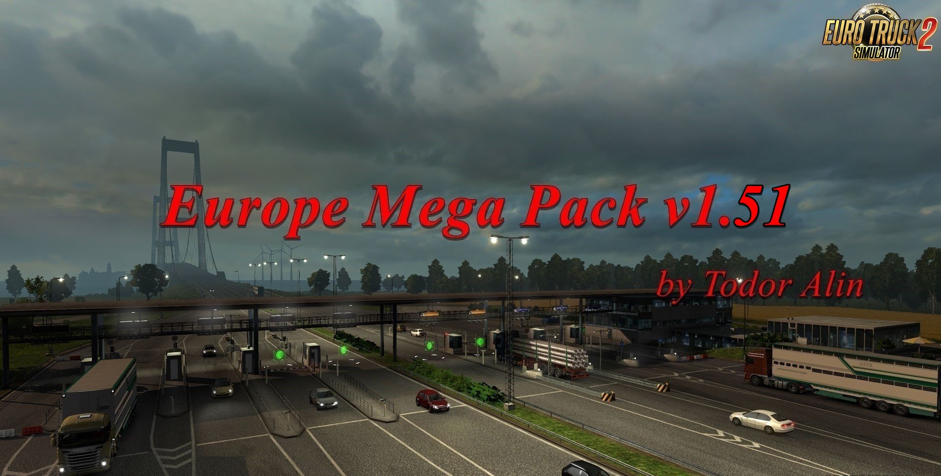 euro truck simulator 2 mega map