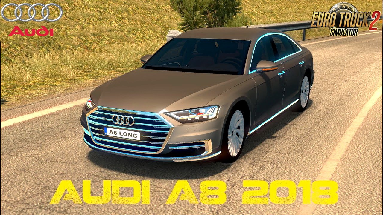 Audi A8 Long 2018 + Interior v1.0 (Reworked) (1.30.x)