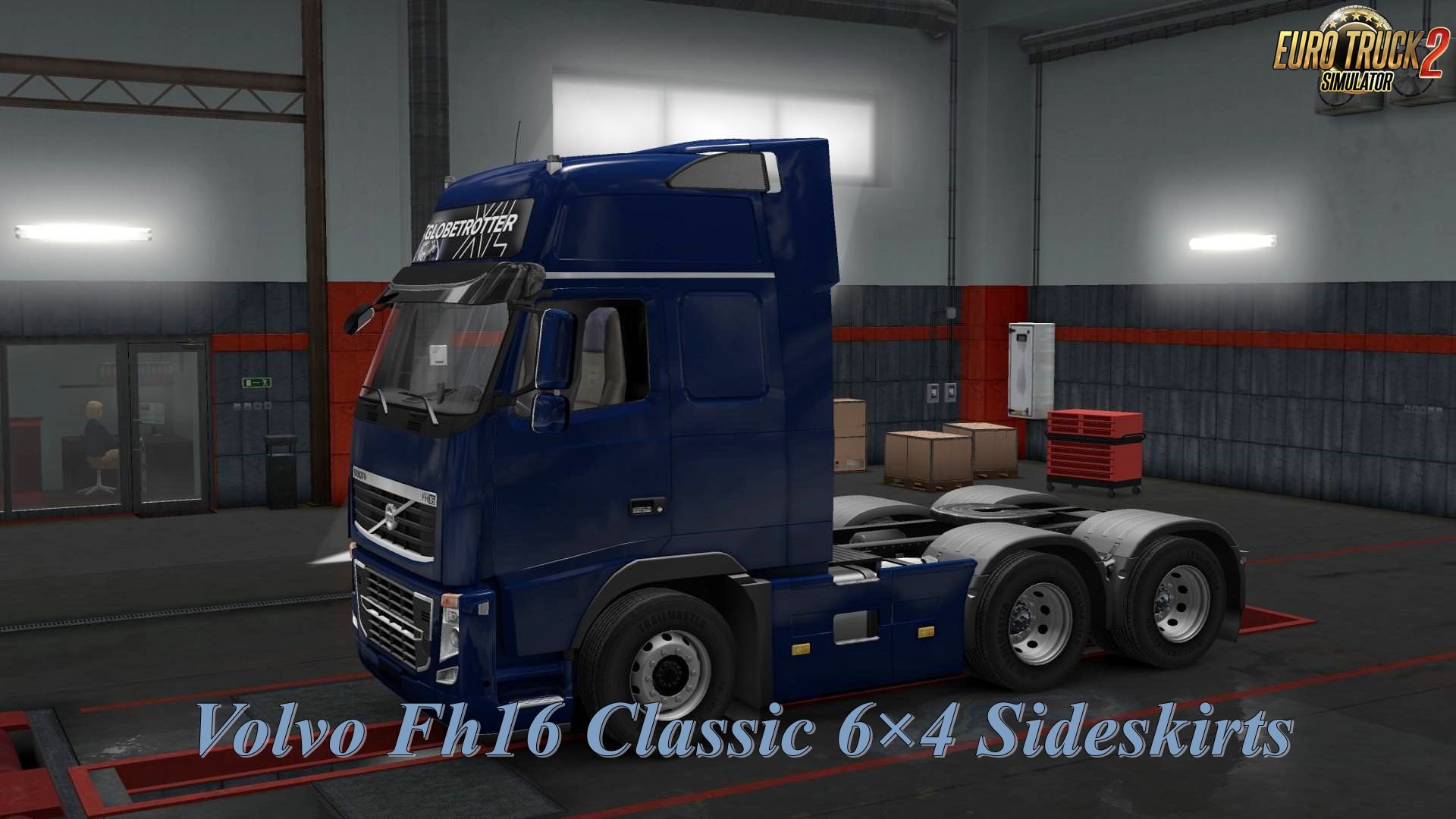 Volvo Fh16 Classic 6×4 Sideskirts for Ets2