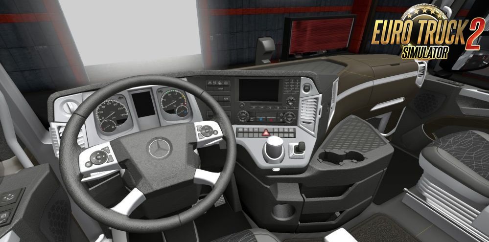 Mercedes Actros MP4 Lux Interior by Gile004