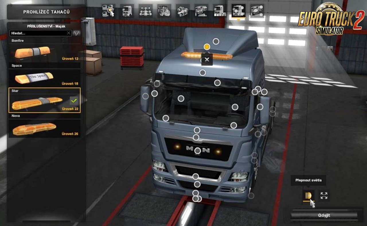 Beacons for Man TGX by XBS