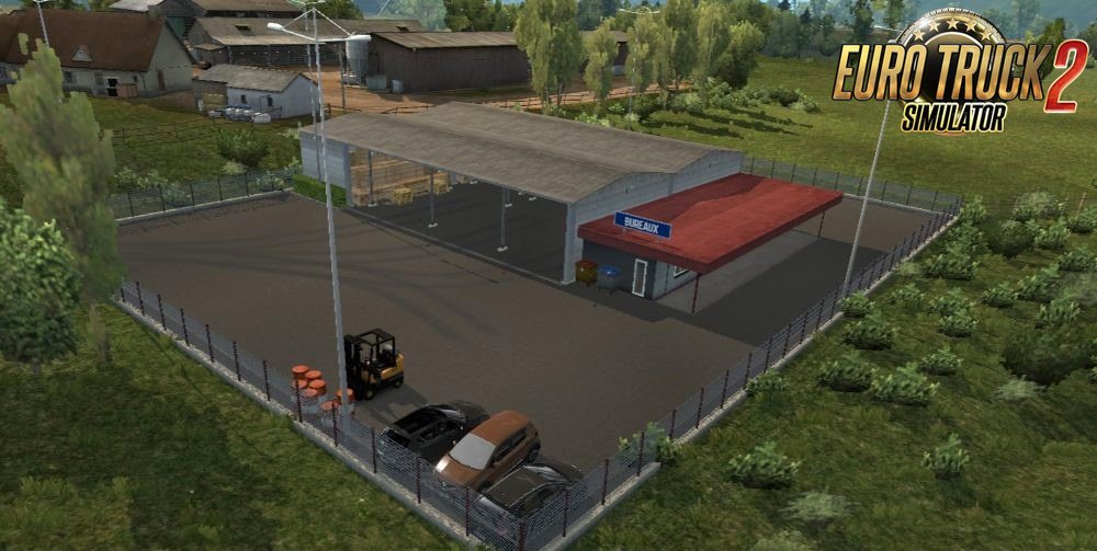 Warehouse Clermont-Ferrand for Ets2