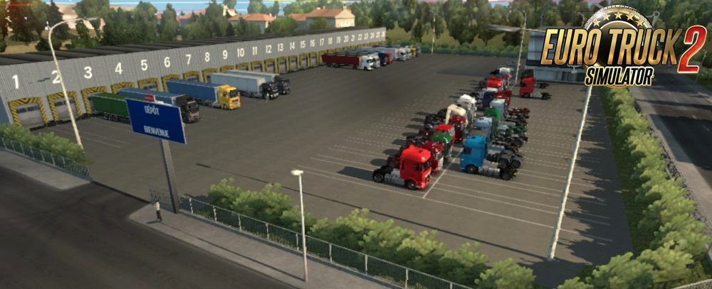 2 Warehouses Marseille for Ets2