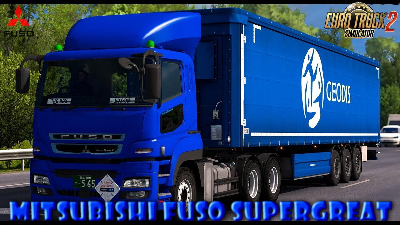 Mitsubishi Fuso SuperGreat + Interior v1.43 (1.30.x)