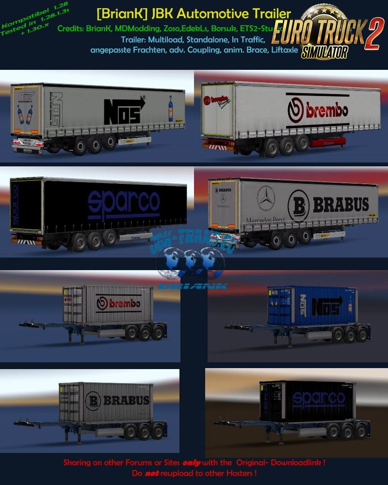 JBK-Automotive Trailer Pack