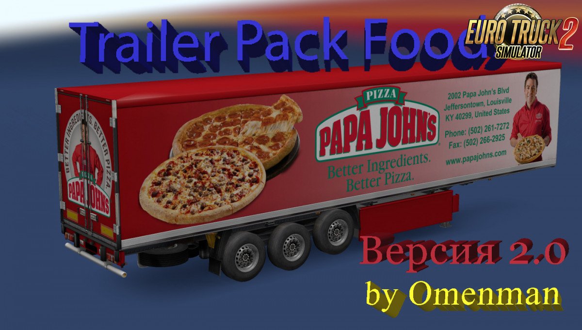 Trailer Pack Foods v2.0 by Omenman