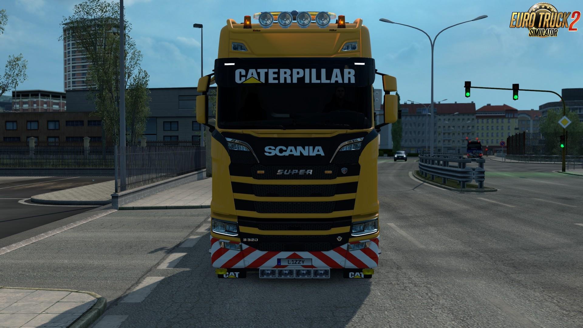 Scania S - Caterpillar Paintjob by l1zzy