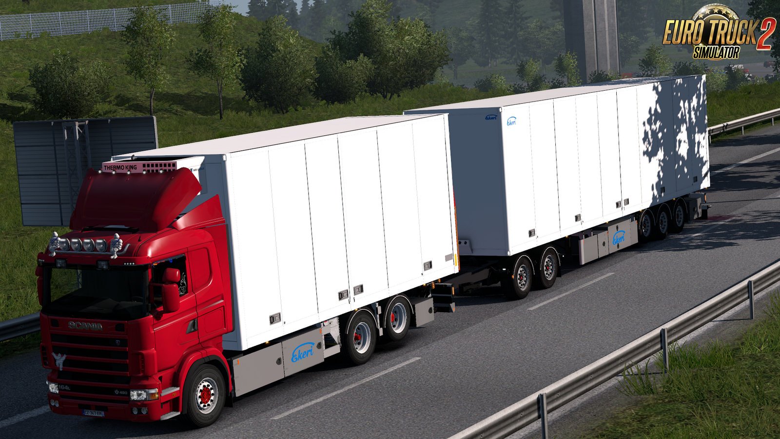 Tandem addon for RJL Scania RS and R4 v1.9.2 by Kast