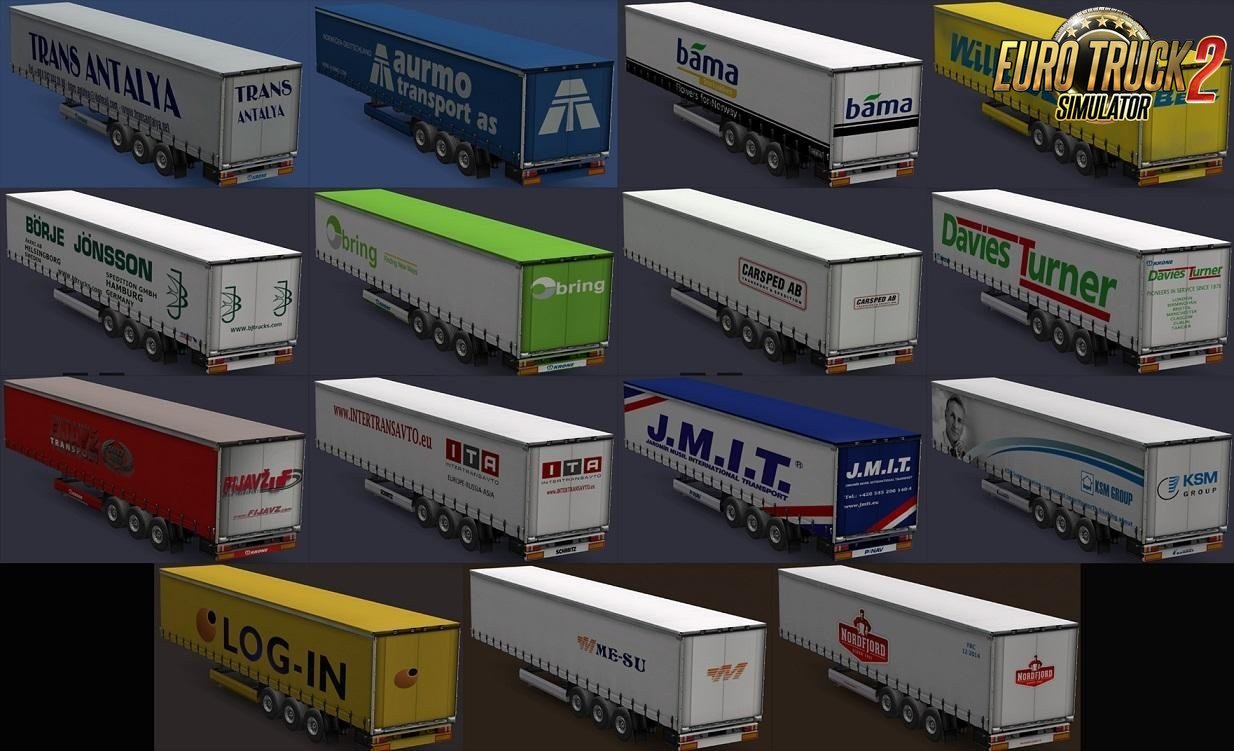 Real European Companies Trailers by Maryjm