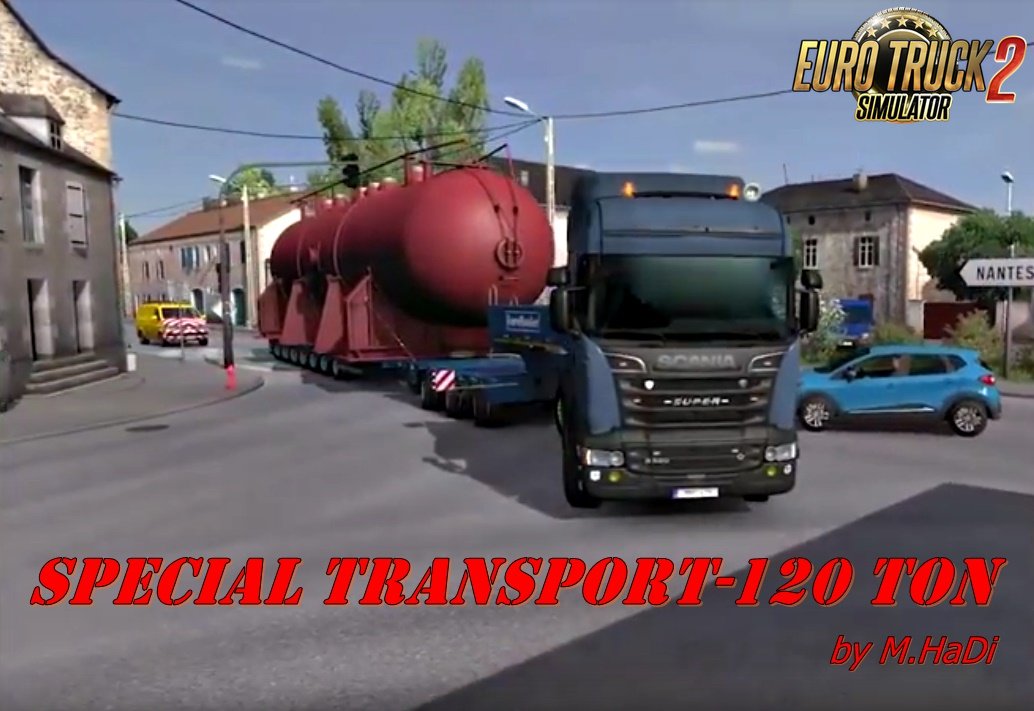 120 Ton for Special Transport by M.HaDi