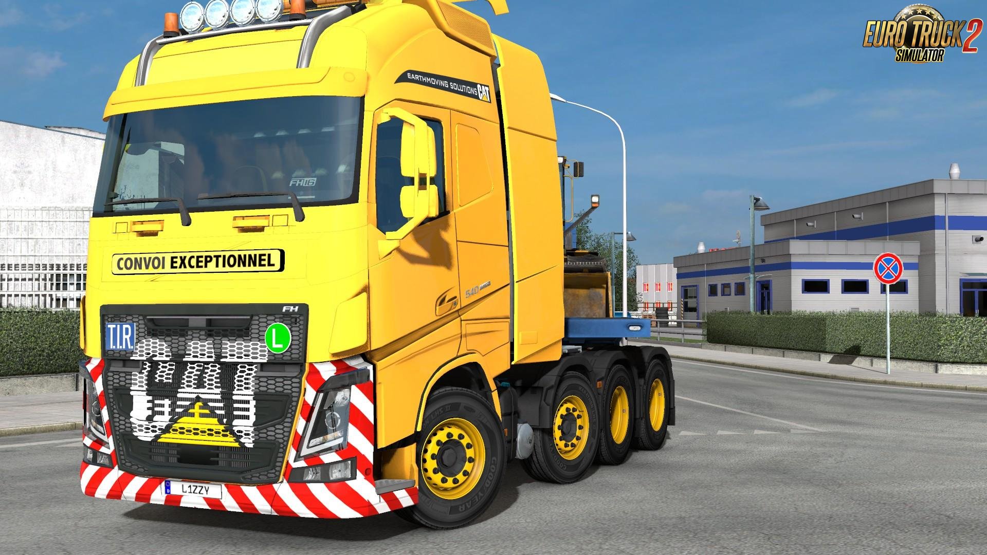 Volvo FH12 - Caterpillar Paintjob by l1zzy