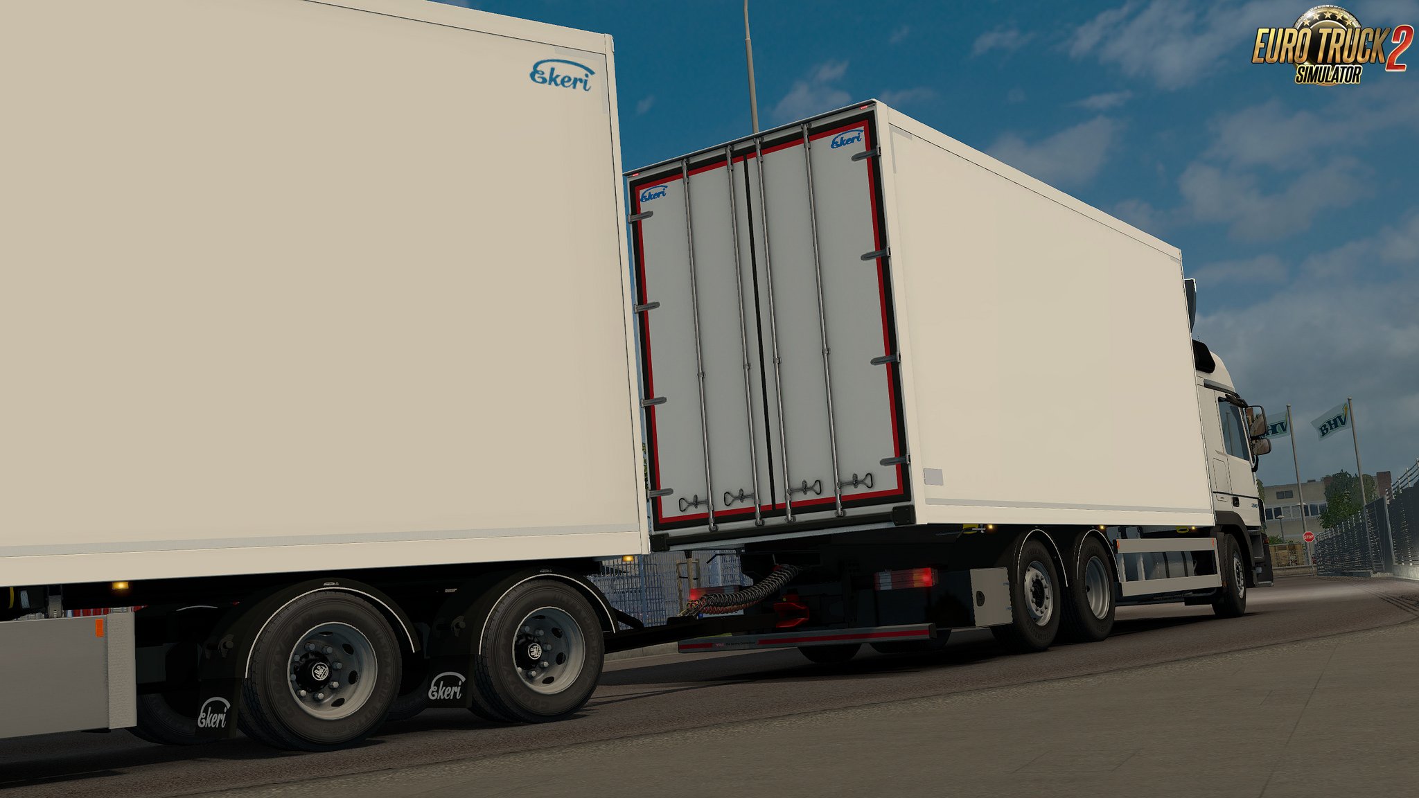 Rigid Chassis for Mercedes Actros MP3 Reworks v 3.0