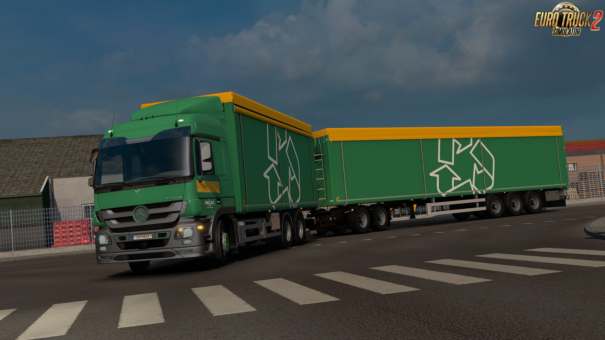 Rigid Chassis for Mercedes Actros MP3 Reworks v 3.0