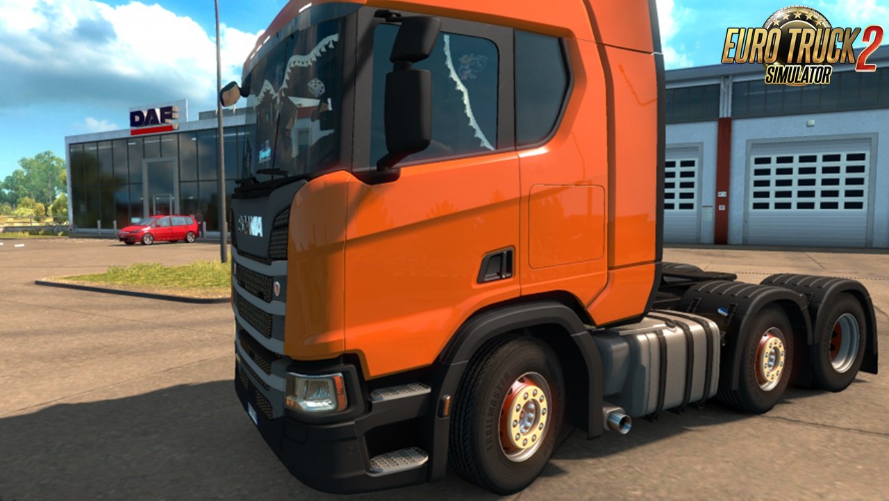 Animated Side Curtains for Scania Next Gen  v1.1 by oq37