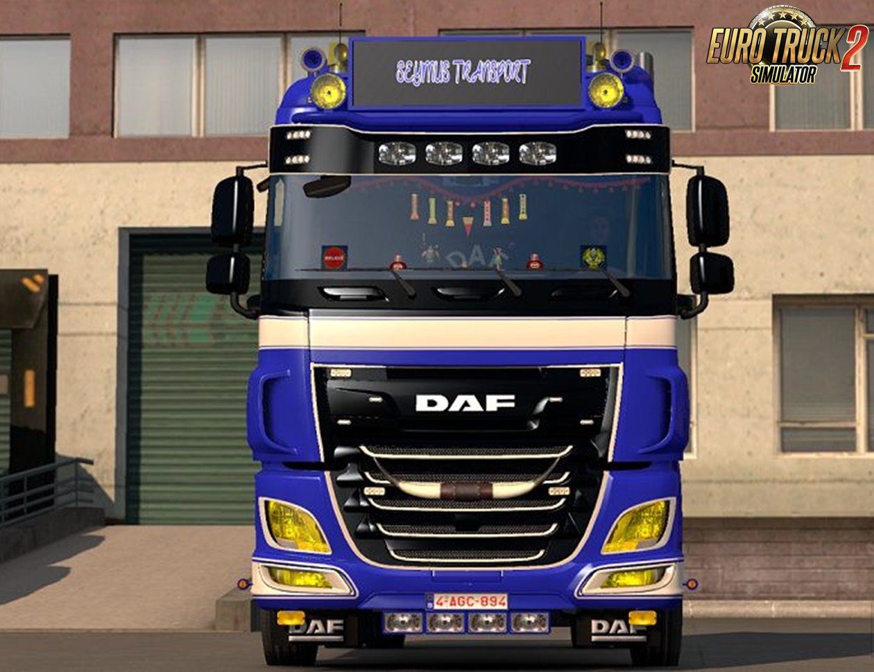 Yellow Lights for DAF -Fixed
