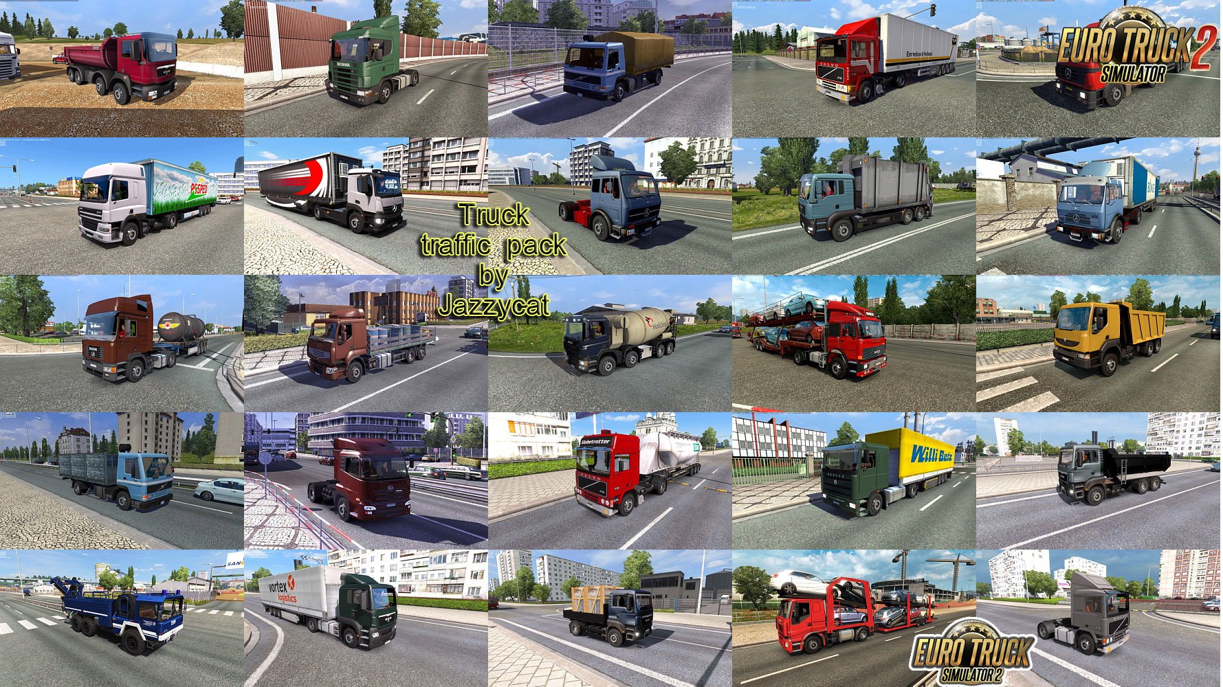 Truck Traffic Pack v3.1.2 by Jazzycat