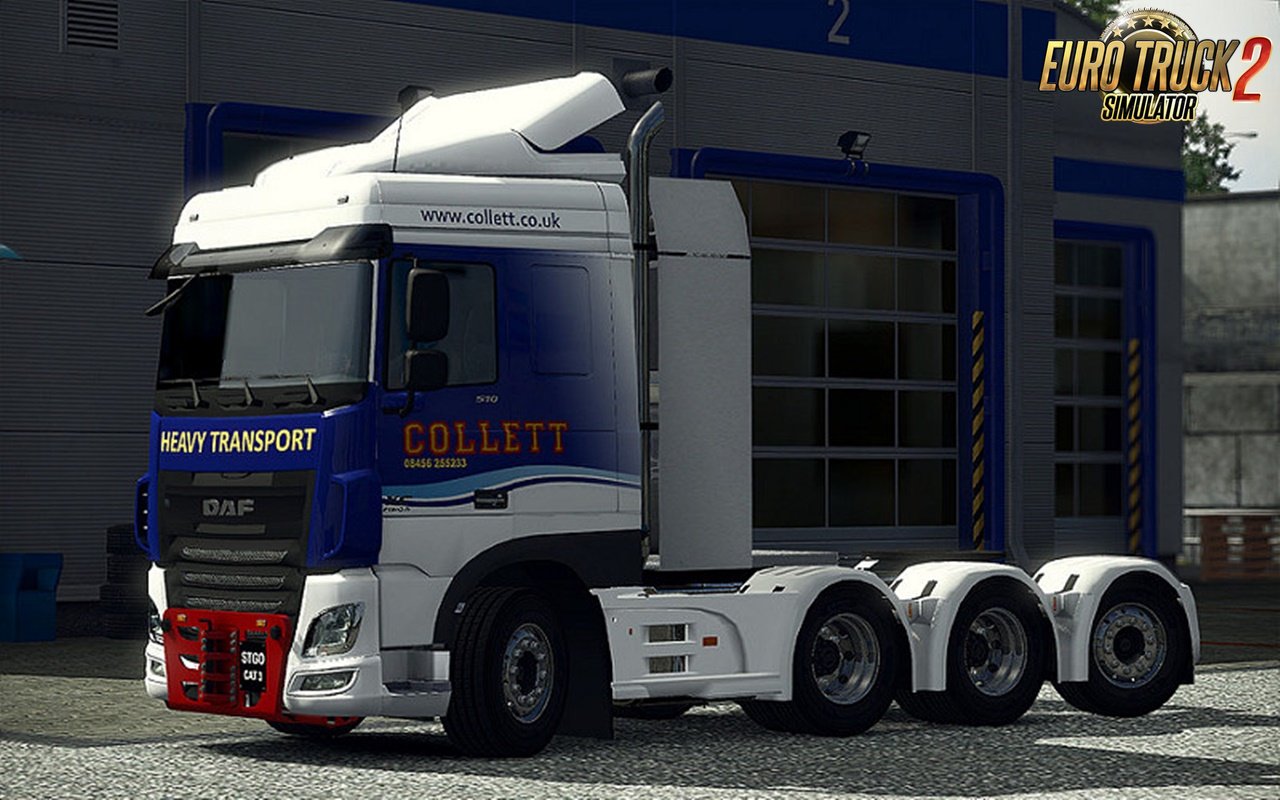 Heavy Haulage chassis addon for DAF E6 SCS [1.31.x]