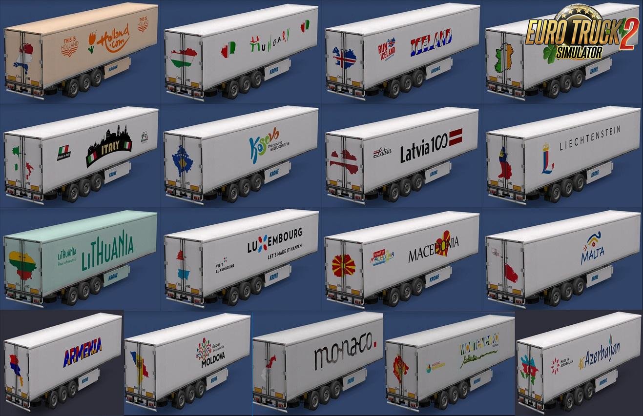 Trailers of all European Countries for Ets2