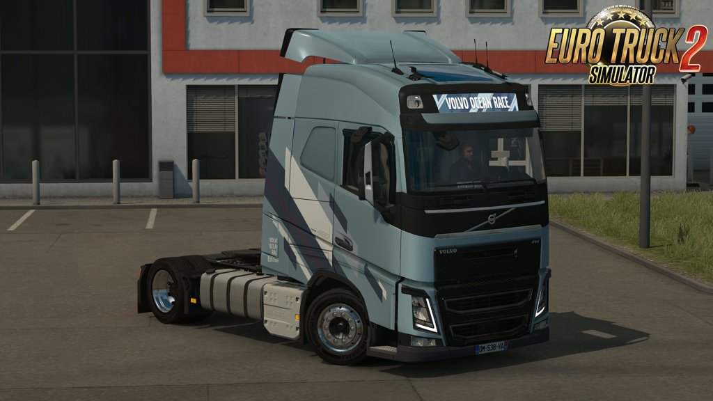 Low deck chassis addon for Eugene Volvo FH v1.3 by Sogard3 [1.32.x]