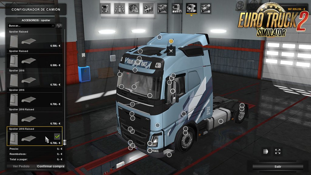 Low deck chassis addon for Eugene Volvo FH v1.3 by Sogard3 [1.32.x]