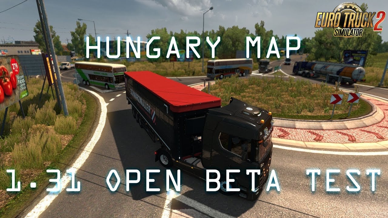 Fix for Hungary Map V0.9.28A (1.31.x) - Euro Truck Simulator 2