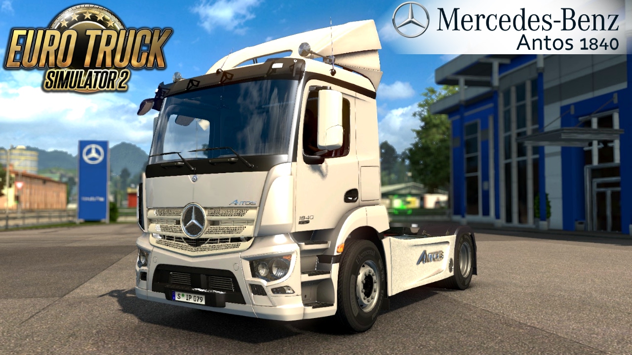 Mercedes Antos 1840 + Interior v3.0 (1.31.x)