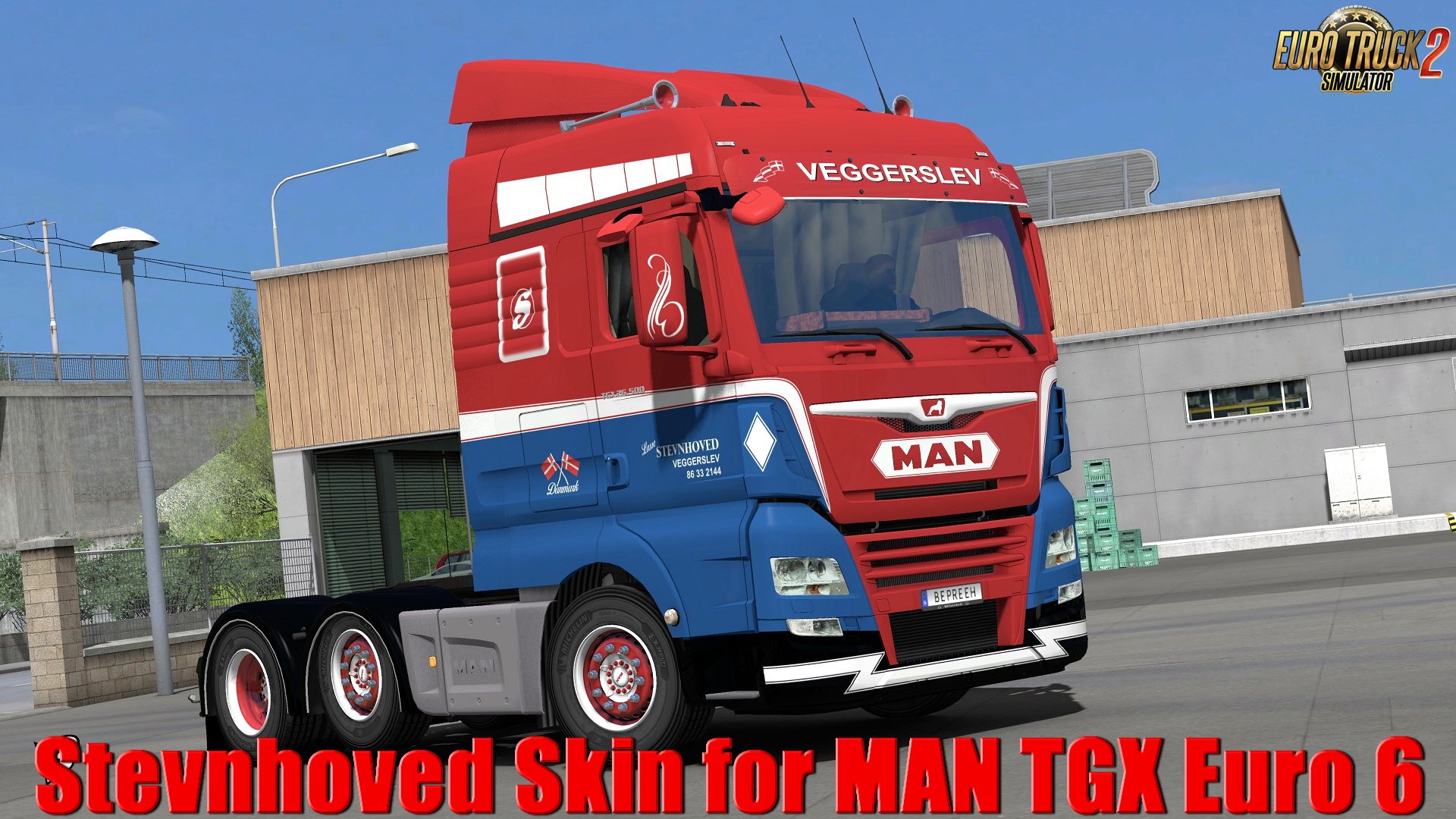 Stevnhoved Skin for MAN TGX Euro 6 v1.0 by Bepreeh (1.31.x)