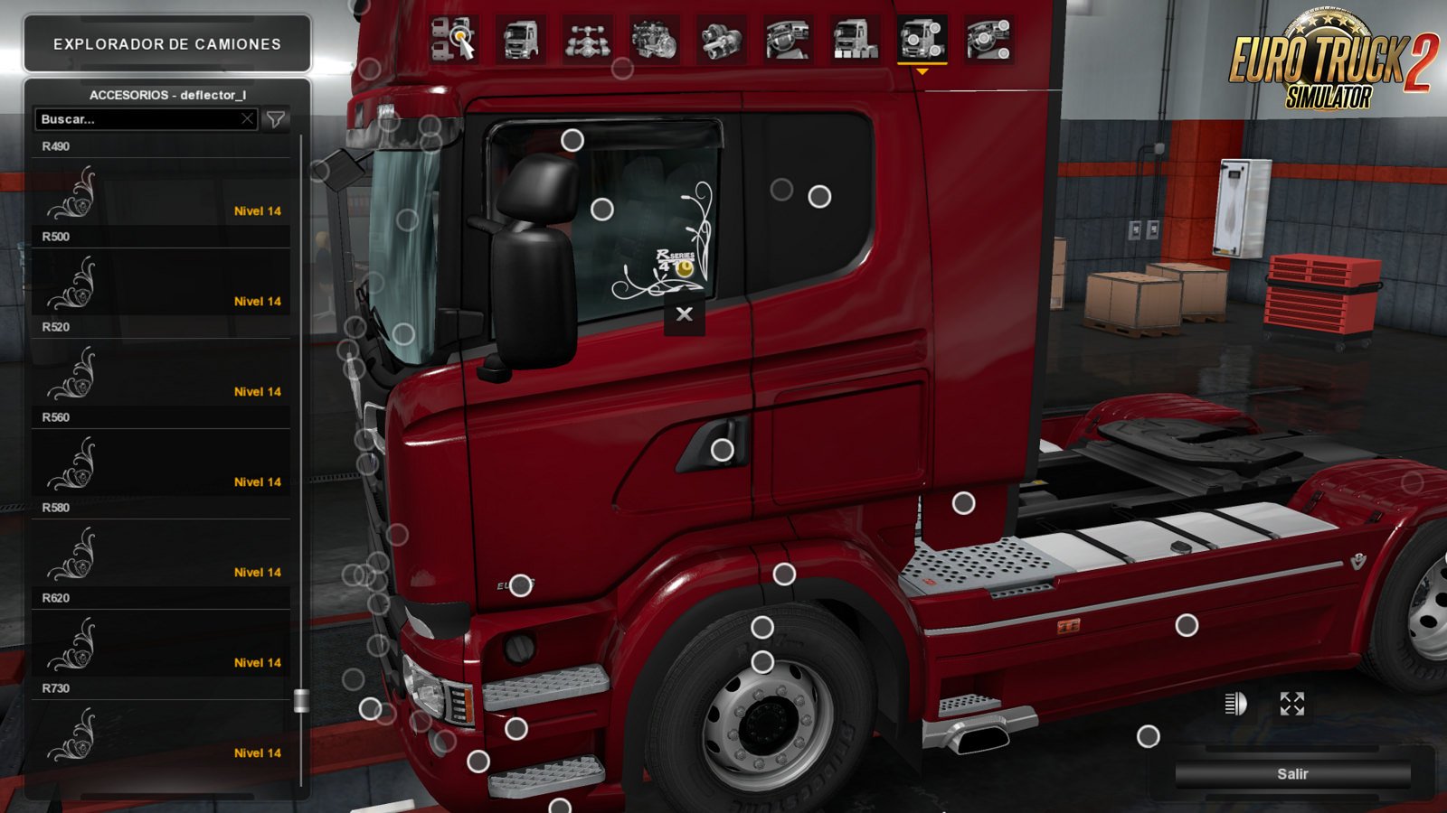 Low deck improved chassis for RJL's Scania R&S v1.0 by Sogard3