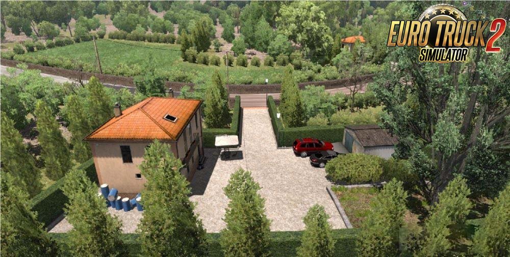 House – Near Cassino (IT) for Ets2
